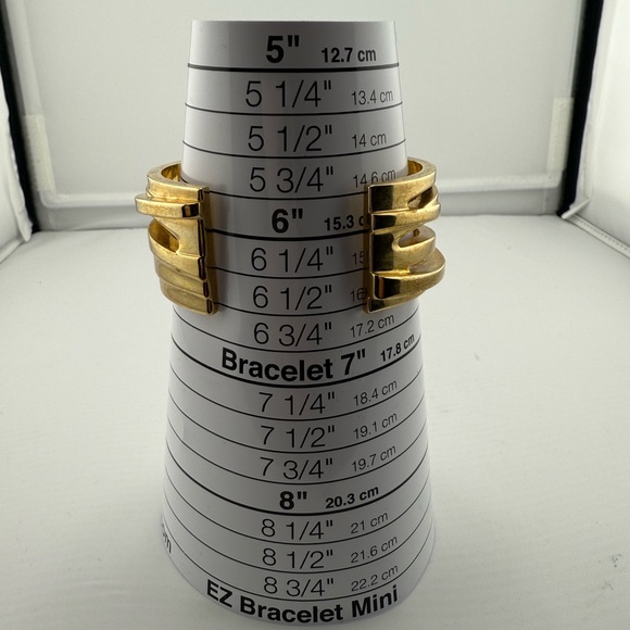 Ann Taylor Gold Tone Cuff Bracelet - Picture 2 of 6